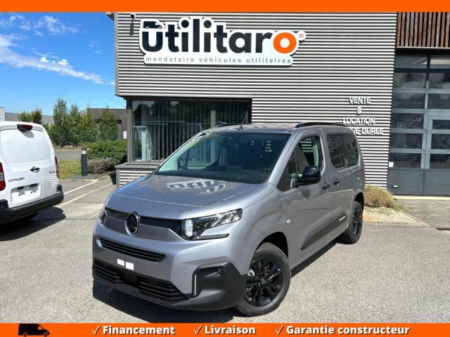 Citroen Berlingo Cabine Approfondie 5 Places M Bluehdi 130 S&s Eat8 - Tva Recup Pas De Tvs Ni Malus
