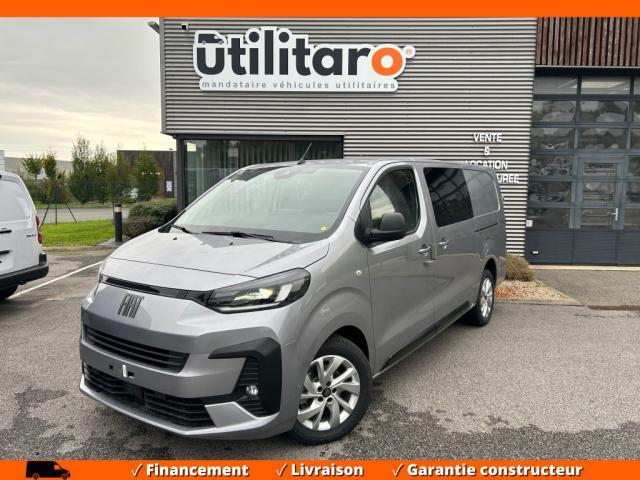 Fiat Scudo Cabine Approfondie 30825.00 Ht - 5 Places Xl Long 180 Ch Eat8 Jumpy Expert Gris Led Jante Look