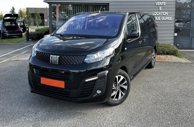 Fiat Scudo Cabine Approfondie Xl Long Bluehdi 180 Bva Pro Lounge - Noir Habillage Bois Attelage Expert Jumpy