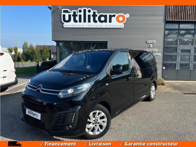 Citroen Jumpy Cabine Approfondie 17 491,00 Ht - M Bluehdi 180 Eat8 Driver 5 Sieges Noir Habillage Bois Camera Look Expert