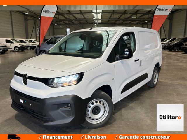 Citroen Berlingo Van Prix Ttc - Xl Long 950 Kg Bluehdi 130 Eat8 3 Places Moduwork Plancher Bois Camera Partner