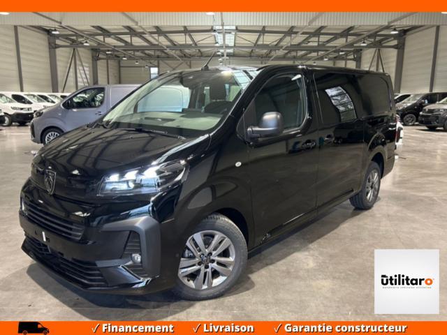 Peugeot Expert Cabine Approfondie 5 Places Xl Long Bluehdi 180 Ch Eat8 Pack - Noir Look Jantes 3 Cameras Led Jumpy