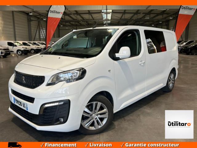 Peugeot Expert Cabine Approfondie Standard M Bluehdi 180 Eat6 Fixe Premium - Pack Look Camera Jantes Alu Habillage Bois Jumpy