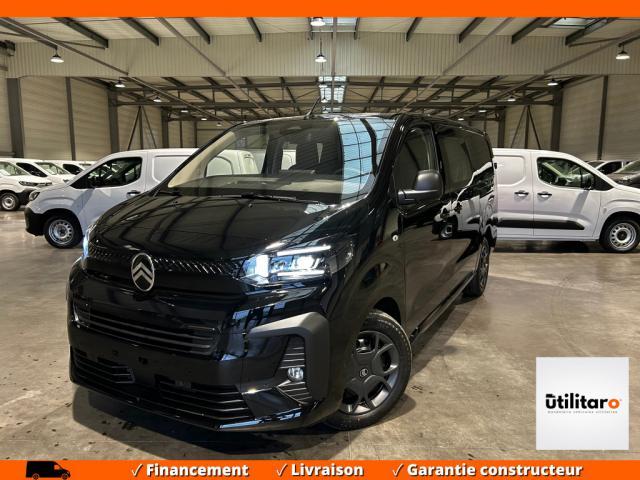 Citroen Jumpy Cabine Approfondie Xl Long 2.2 Bluehdi 180 Ch Automatique - 5 Sieges Pack Look Feux Led 3 Cameras Expert Noir