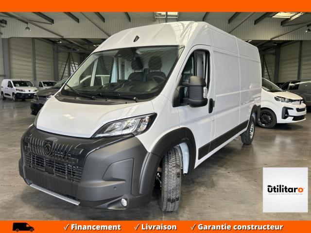 Peugeot Boxer Fourgon Prix Ttc - 3.5 T L3h2 Maxi 180 Ch Bva8 Automatique Pack Chantier Techno Premium Camera- Jumper
