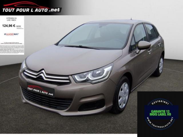 Citroen C4 Bluehdi 100ch Live