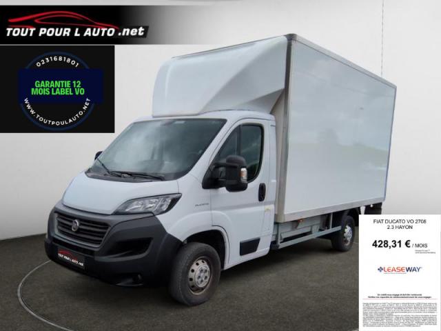 Fiat Ducato Grd Vol 3.5 Maxi L 2.3 Multijet 140ch Business 20m³ + Hayon Dhollandia