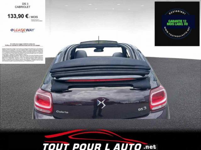 Citroen Ds3 Cabrio Cabriolet Bluehdi 120 Sport Chic