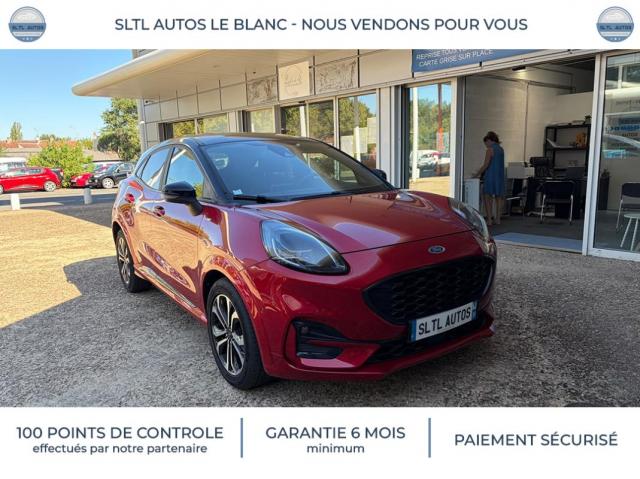 Ford Puma 1.0 Ecoboost Mhev 125 Ch - 103 000km 2021 Garantie 6 Mois