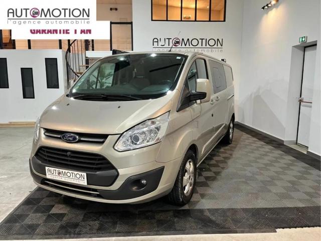 Ford Transit Custom Fourgon Vu Aménagé 5 Places Cabine Approfondie 2.0 Tdci 170cv L2h1