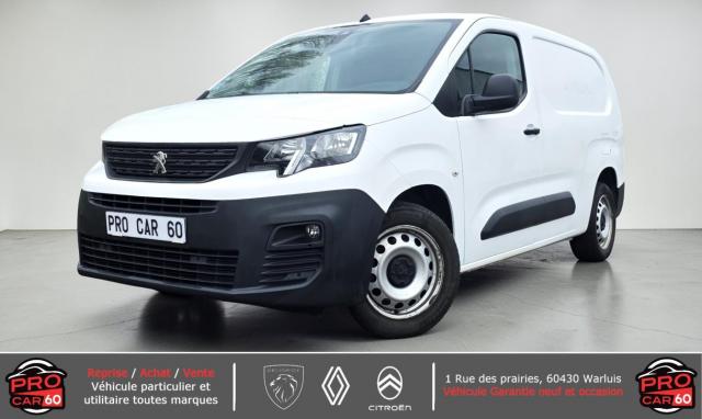 Peugeot Partner Xl 1° Main 1.5 B Hdi 130cv Long Asphalt Caméra / Tél Clim
