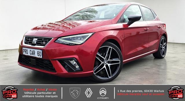 Seat Ibiza V 2° Main 1.0 Tsi 115cv Fr Entretien Garage Sur Facture Distribution Changé