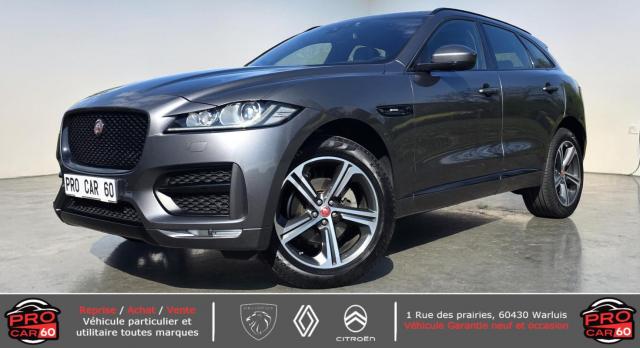 Jaguar F-Pace 1° Main 2.0d R-Sport Bva8 Français / Méridian Toit Ouvrant Affichage Tête Haute