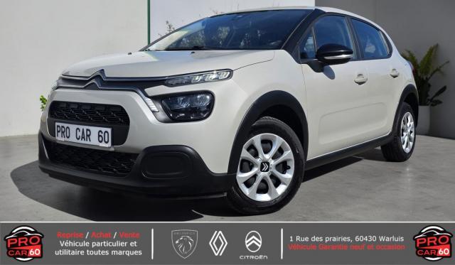 Citroen C3 1° Main 1.2 Essence 83cv Feel Entretien Complet Citroën