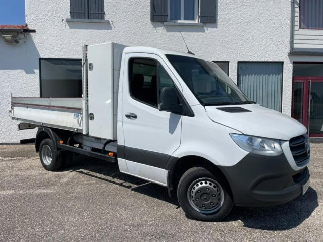 Mercedes Benz Sprinter Sc Iii 515 37 5,0t Pro Propu Benne Coffre / Faible Km Carplay Clim Auto