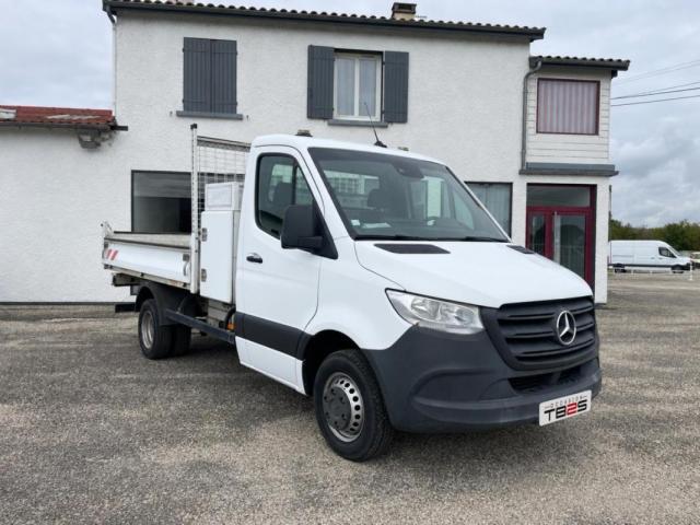 Mercedes Benz Sprinter Sc Iii 514 Cdi 37 3.5t Propulsion Benne / Tva Carplay