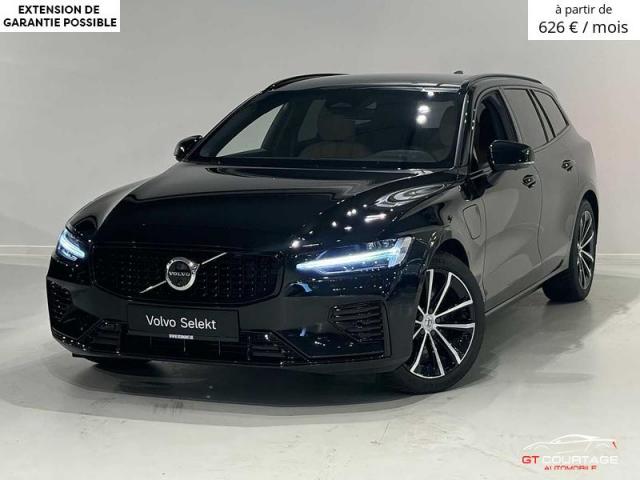 Volvo V60 T6 Recharge Dark Plus+ Electr Trekhaak d’occasion
