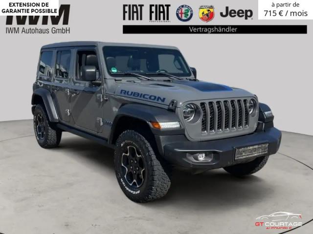 Jeep Wrangler Unlimited Plug-In Hybrid RUBICON AHK d’occasion
