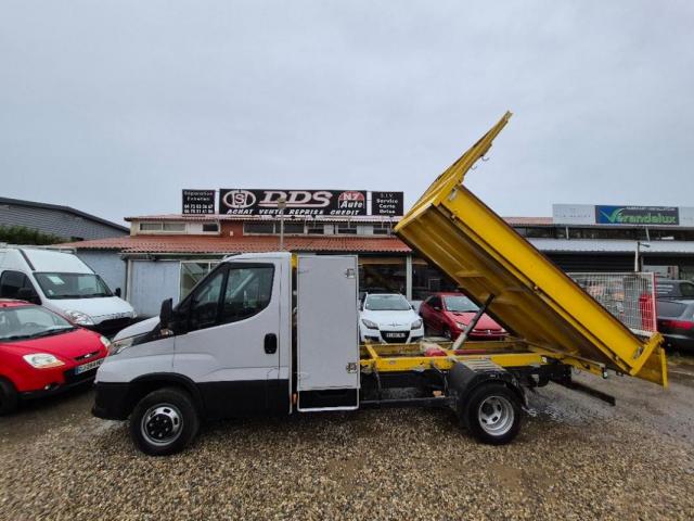 Iveco Daily 160 Ch 35c16 3l Benne + Coffre Gps Clim Regul