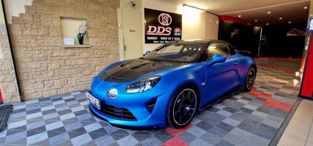 Alpine A110 Echange Bleu Mat Jantes Carbone ! Etc...