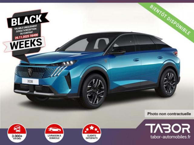 Peugeot 3008 Mhev 145 Gt Gps Driveas Cam Acc