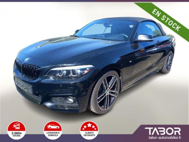 Bmw Serie 2 218 I Cabrio M Sport Cuir Gps Radars 18p
