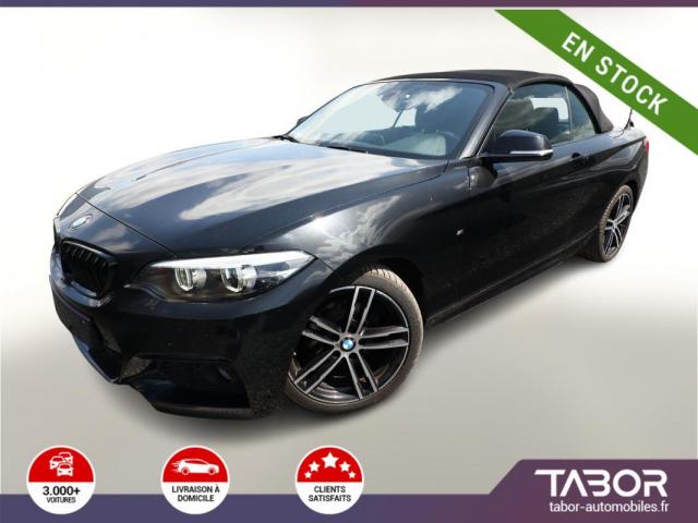 Bmw Serie 2 218 I Cabrio M Sport Cuir Gps Radars 18p