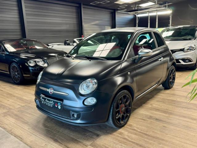 Fiat 500 1.2i 69ch S&s Black Mat