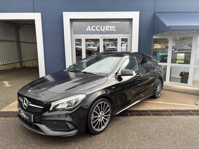 Mercedes Benz Cla Shooting Brake Break 220d Bva Amg Line White Art Edition - Attelage Amovible Hayon Electrique Siege A Memoire- Toit Ouvrant