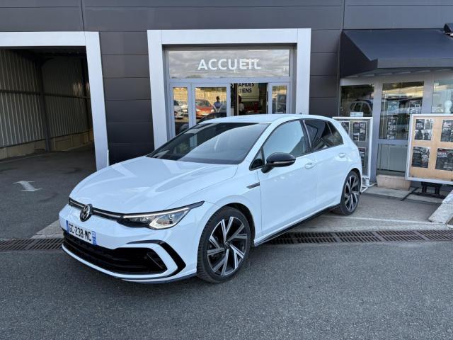 Volkswagen Golf 2.0l Tdi 150 Cv R-Line Dsg 7 + Attelage + Siege Chauffant Et Volant