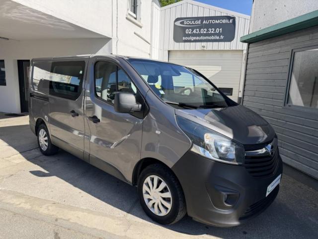 Opel Vivaro Cabine Approfondie Ii Trafic 1.6 Cdti 120 L1h1  5 Places