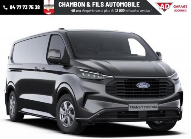 Ford Transit Custom Fourgon 320 L2h1 2.0 Ecoblue 170 Ch Bva8 Limited Prix Ht : 35990