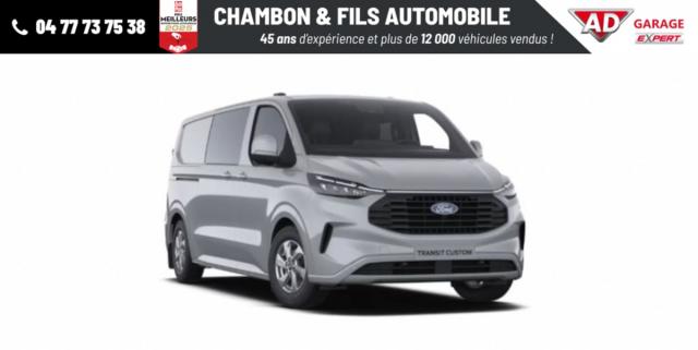 Ford Transit Custom Cabine Approfondie 320 L2h1 2.0 Ecoblue 170 Ch Bva8 Limited Prix 43325 Ht
