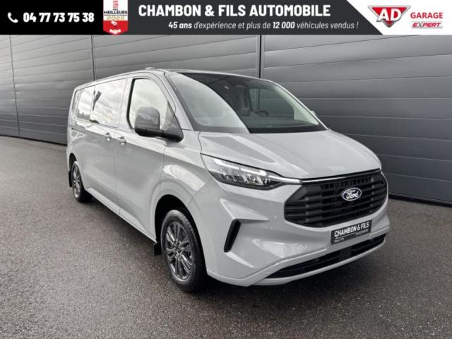 Ford Transit Custom Cabine Approfondie 320 L2h1 2.0 Ecoblue 170 Ch Bva8 Limited Prix : 39150 Ht