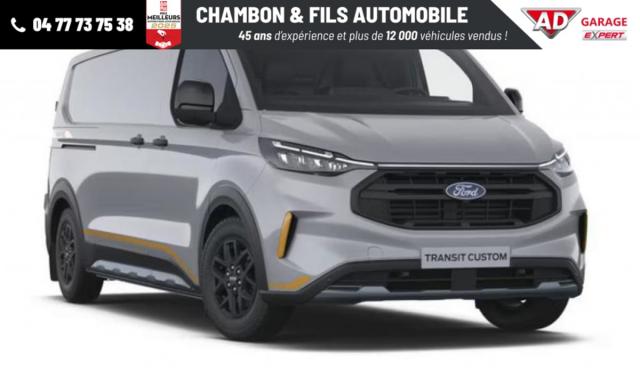 Ford Transit Custom Fourgon Fgn 320 L2h1 2.0 Ecoblue 170 Ch Bva8 4x4 Trail Prix Ht 40 408 €