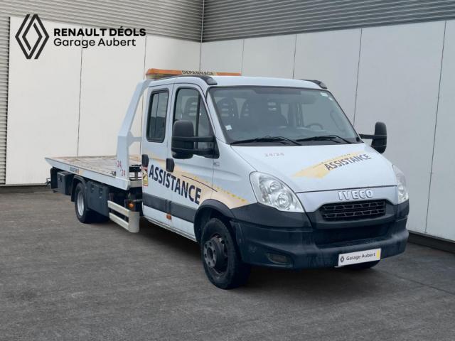 Iveco Daily Plateau Porte-Voitures Basculant Coulissant Type Bb30h -70c17l - 7t Double Cabine
