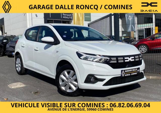 Dacia Sandero Expression Tce90 Carplay/radars Ar/roue De Secours