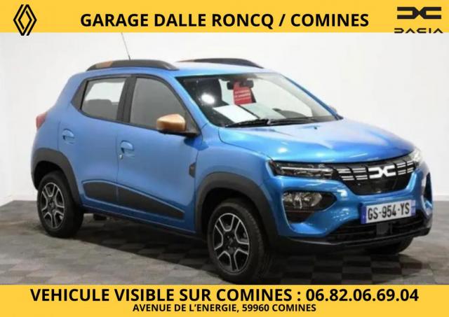 Dacia Spring électrique 65 Achat Intégral Extrême Clim Gps Cuir Bluetooth Faible Km