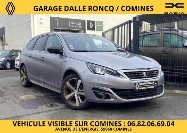 Peugeot 308 Sw Gt Line 130cv Boite Automatique Camera/gps/toit Pano/clim