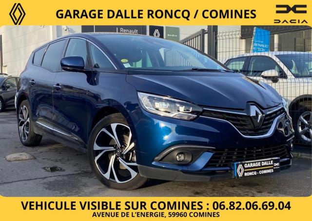 Renault Scénic Grand Intens 1.7dci 120cv Edc - 2019 Boite Automatique 7 Places Carplay/camera/roue De Secours/multi Sens