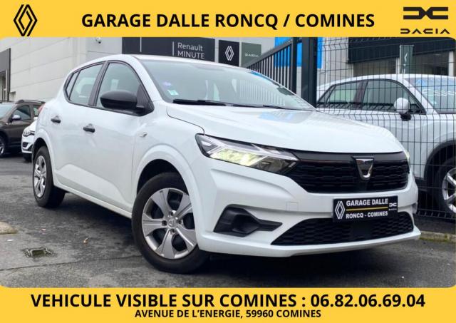 Dacia Sandero Essential Sce 65 Bluetooth/roue De Secours/regulateur/vitres Av Electriques