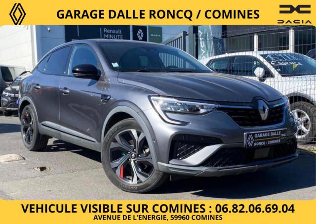 Renault Arkana Rs Line Hybride E Tech 145cv Carplay/camera/radars 360/pack Hiver/sieges Electriques