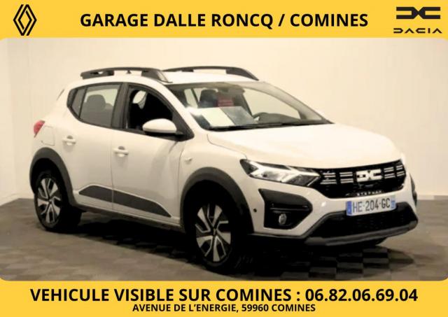 Dacia Sandero Stepway Expression Tce 90 Cvt Boite Automatique - Carplay/camera/radars Av-Ar/roue De Secours