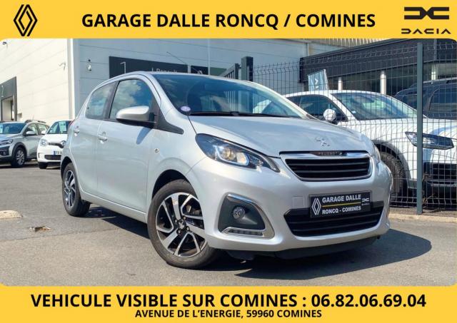 Peugeot 108 Allure 1.0 Vti 68cv Etg5 - Camera/radars Ar/roue De Secours/ecran