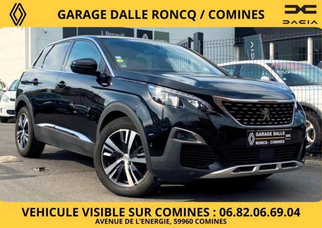 Peugeot 3008 Gt Line 2.0hdi 180cv Eat8 Boite Automatique - Carplay/camera 360/roue De Secours/coffre Electrique