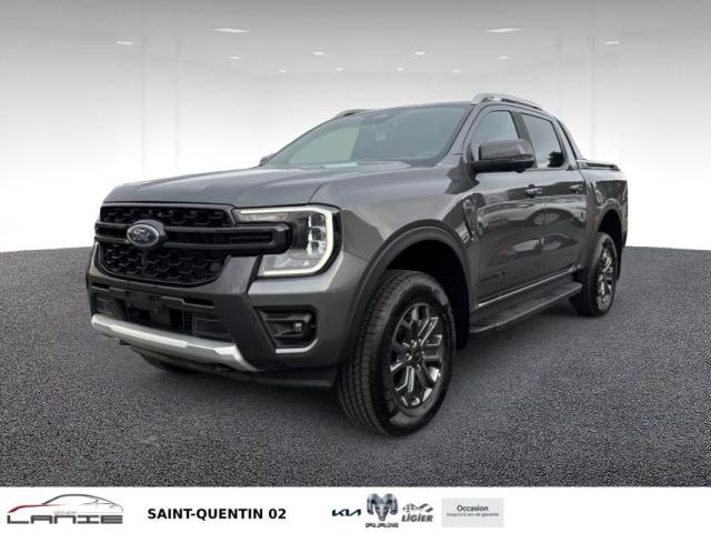 Ford Ranger Double Cabine 2.0 Ecoblue 205 Ch S&s Bva10 E-4wd Wildtrak Camera 360°