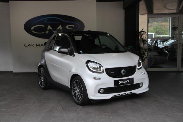 Smart Fortwo Cabrio 0.9 109 Ch S&s Ba6 Brabus 1ére Main Fr