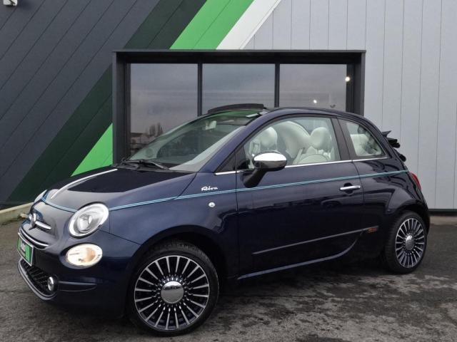 Fiat 500c My17 1.2 69 Ch Riva Avec Volant Bois