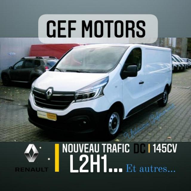 Renault Trafic Dci 145cv L2h1 399e/mois En Loa Lld Crédit Speciale Entreprise Flotte - Véhicules Utilitaires