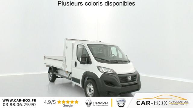 Fiat Ducato Cc 3.5 L 2.2 H3-Power 140ch Maxi Benne Acier + Coffre Jpm